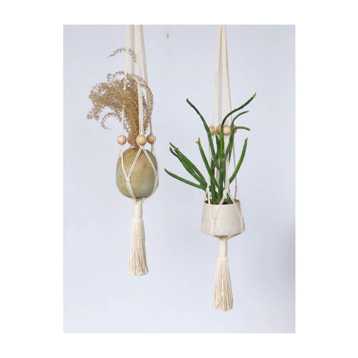 Little Feral Wooden Bead Plant Hanger