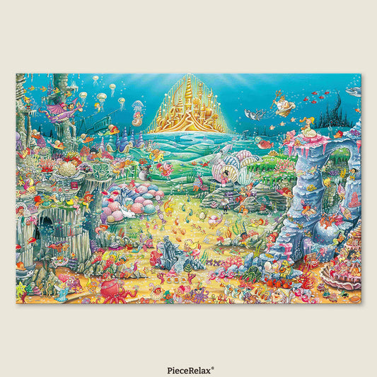 If life under the sea were real, it would feel just like this magical mermaid world.