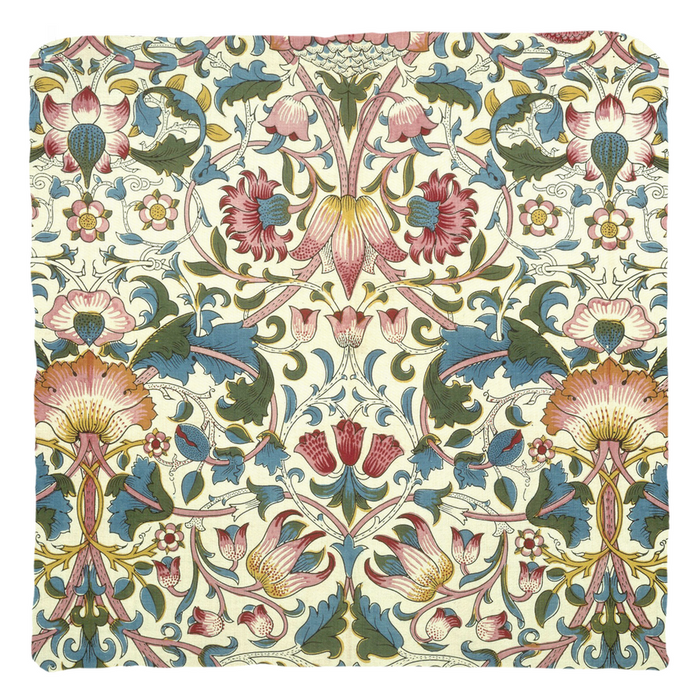 Lodden William Morris Cotton Pillows Blue Rose