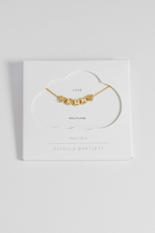 London Letter Bead Necklace