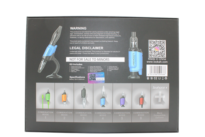 Lookah Seahorse X All-in-One Kit Blue