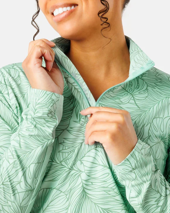 Lost In The Palms Women's Refresh Quarter Zip FINAL SALE