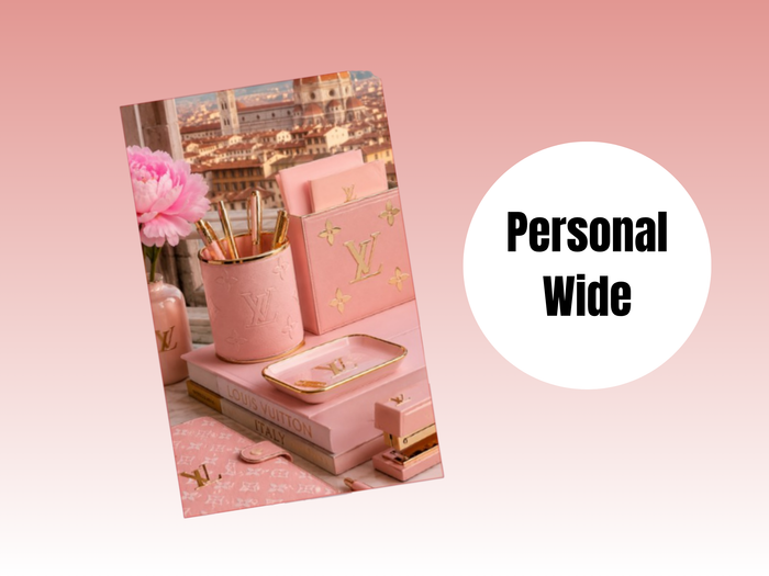 Louis in Italy Desk | Binder Dashboard | Personal Wide