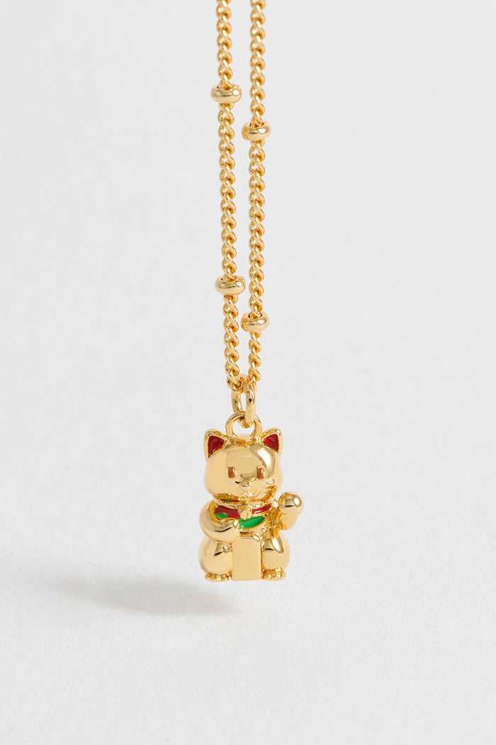 Lucky Cat Necklace