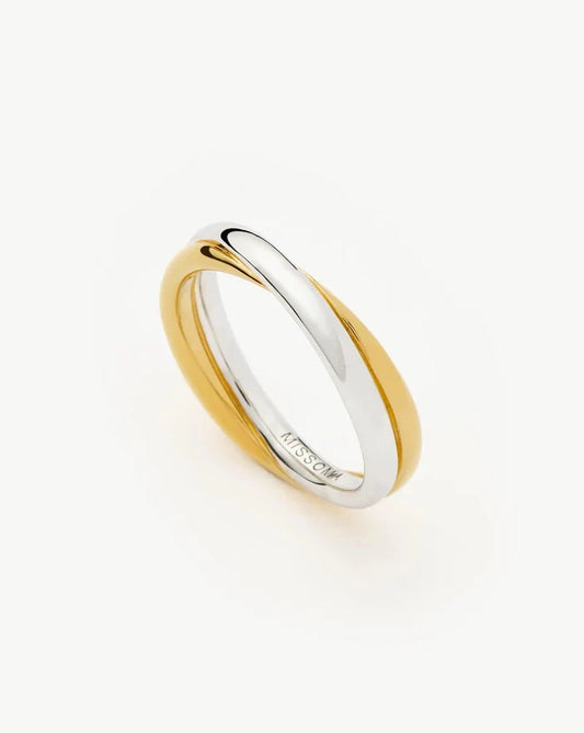 Lucy Williams Entwine Ring | Mixed Metal Rings Missoma