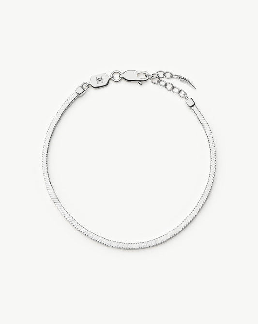 Lucy Williams Square Snake Chain Bracelet Bracelets Missoma