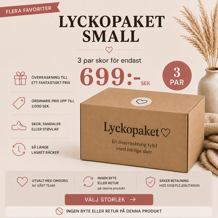 Lyckopaket small med skor