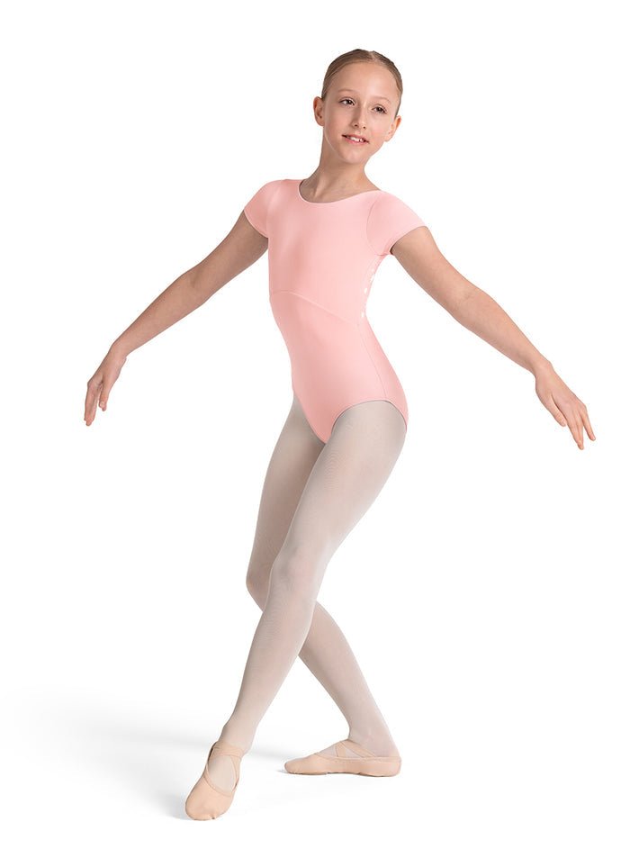 M20005C Child Cap Sleeve Leotard