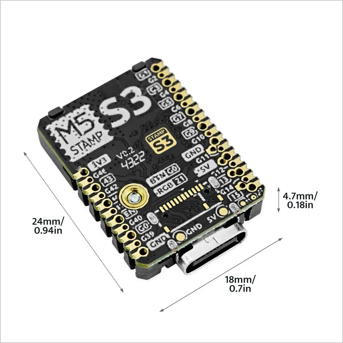 M5Stamp ESP32S3 Module - m5stack-store