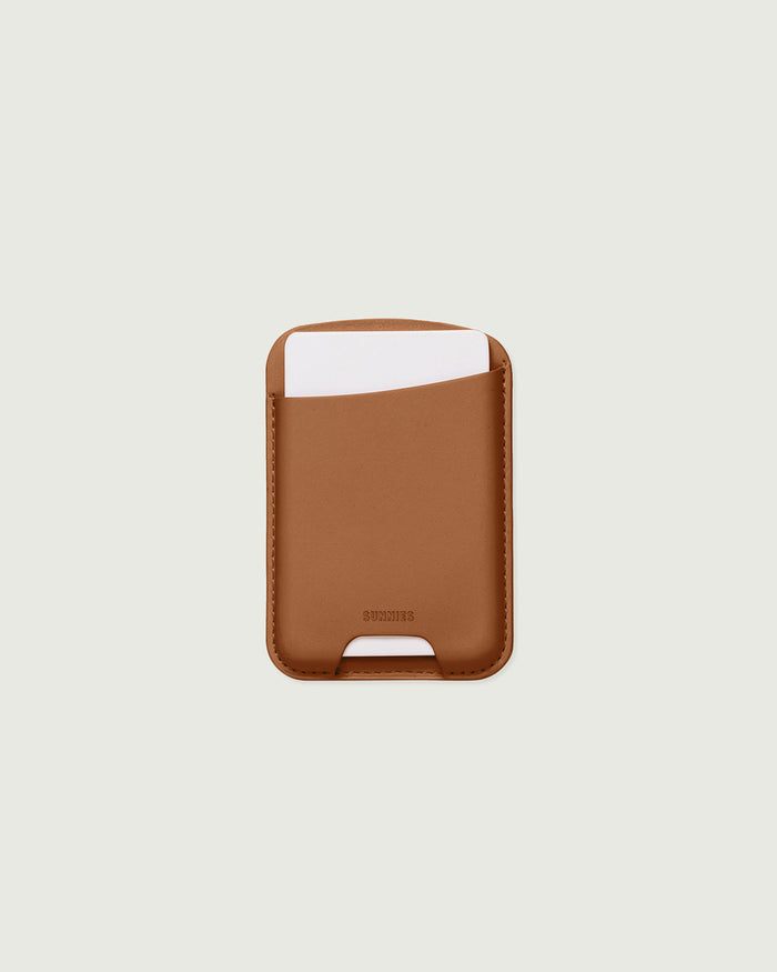 Cocoa::MagSafe Wallet  brown  front