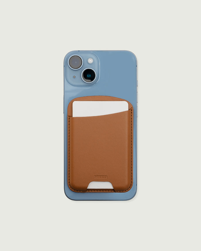 Cocoa::MagSafe Wallet  brown  top