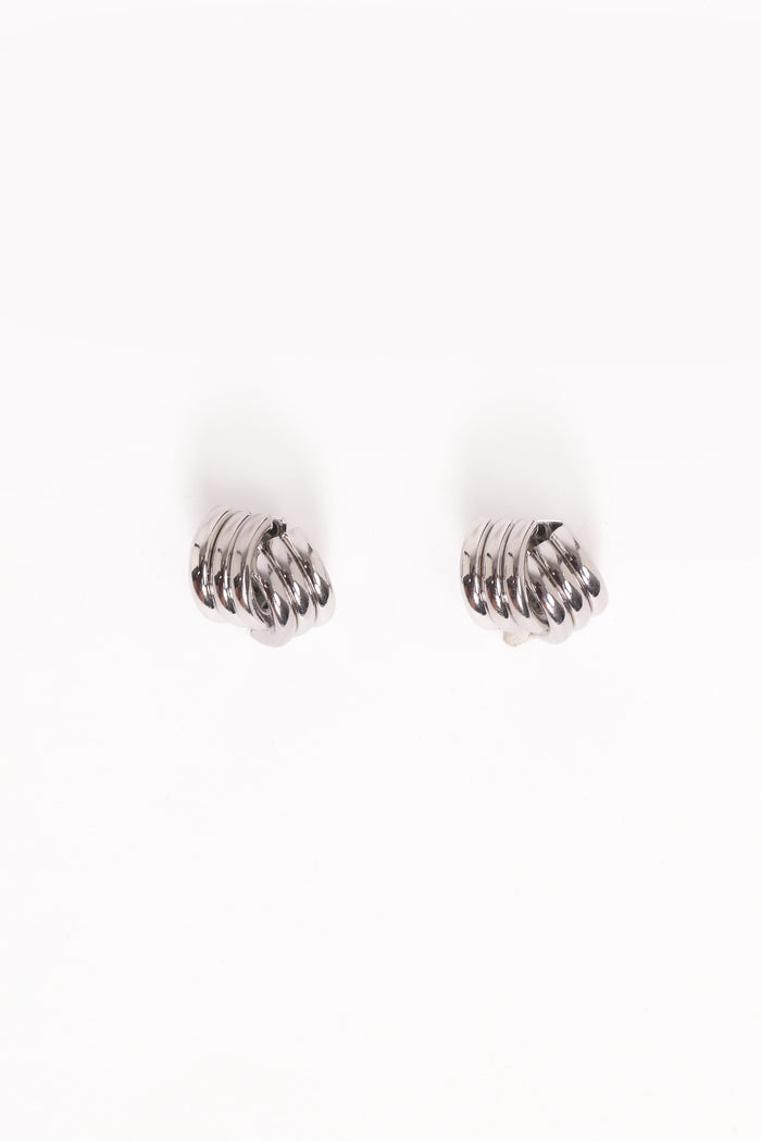 Petal and Pup USA ACCESSORIES Marigold Earrings - Silver One Size