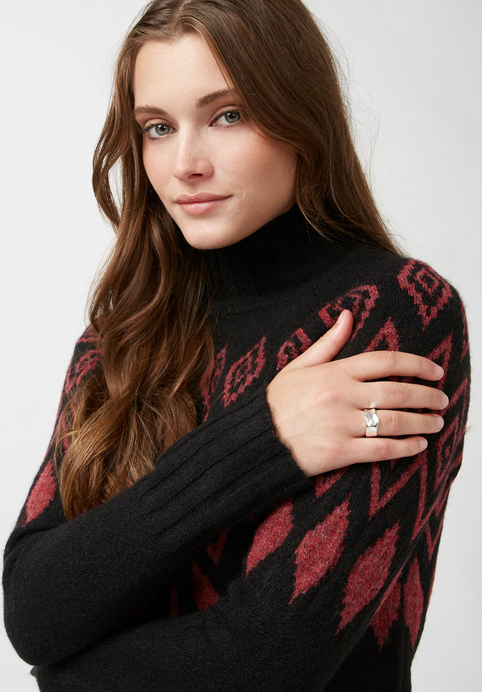 Buffalo Dresses Black Knit Casual Dresses Easy-Wear Silhouette Easy-Care Styling