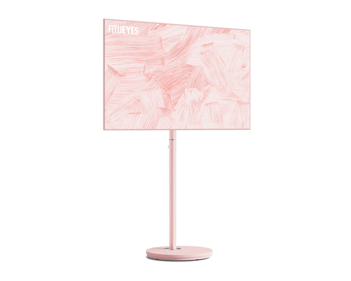 FITUEYES pink corner TV stand Master V2 FT48 #color_pink