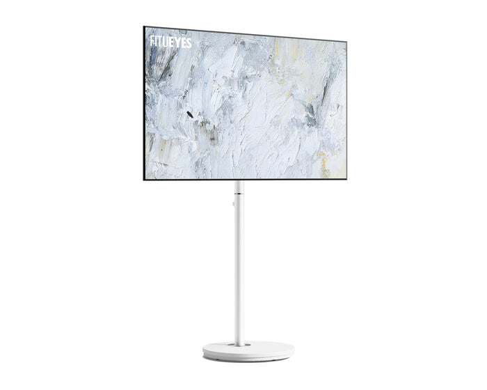 FITUEYES white corner TV stand Master V2 FT48 #color_white