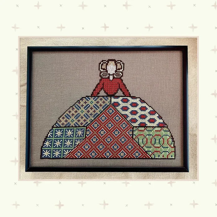 Maximum Cross Stitch - Catherine of Aragon - Booklet Chart and/or Roxy Floss