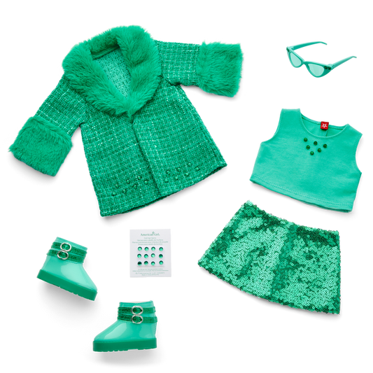 May Emerald Icon Outfit for 18-inch Dolls