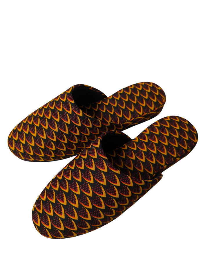 Medium | Print Mix Slippers 2023AW-M01 - Heiwa Slipper