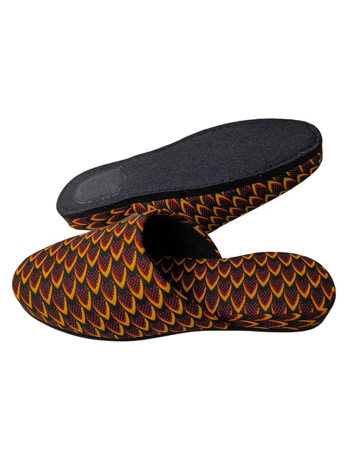 Medium | Print Mix Slippers 2023AW-M01 - Heiwa Slipper