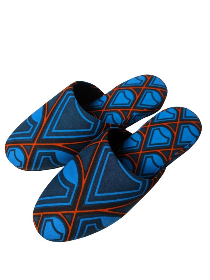 Medium | Print Mix Slippers 2023AW-M02 - Heiwa Slipper