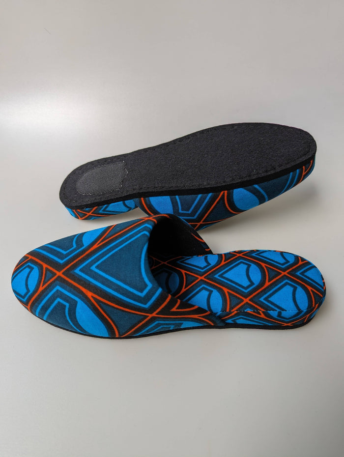 Medium | Print Mix Slippers 2023AW-M02 - Heiwa Slipper
