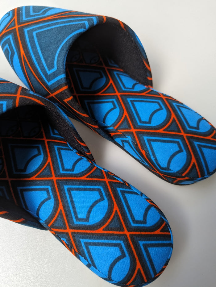 Medium | Print Mix Slippers 2023AW-M02 - Heiwa Slipper