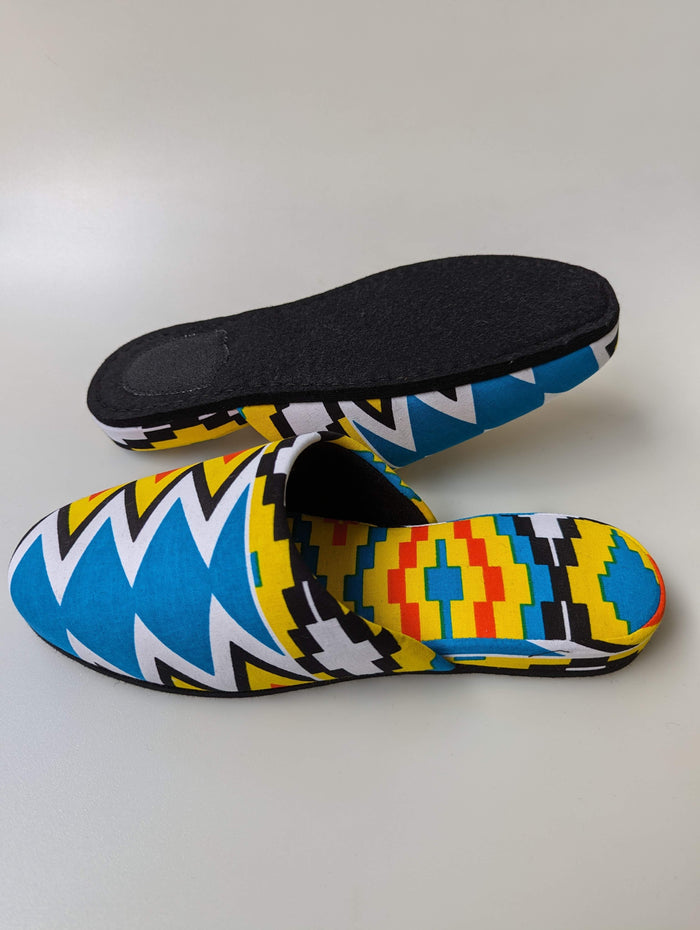 Medium | Print Mix Slippers 2023AW-M03 - Heiwa Slipper