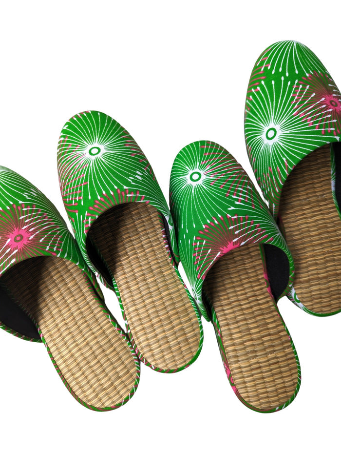Medium Tatami Print Mix Slippers 2024SS-M03