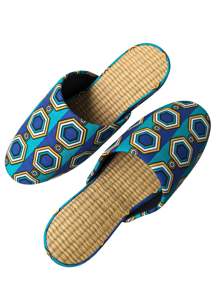 Medium Tatami Print Mix Slippers 2024SS-M05