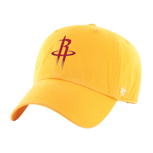 Men's Houston Rockets '47 Clean Up Adjustable Cap (Yellow)