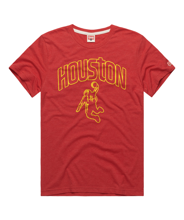 Men's Houston Rockets Homage Dunkstronaut T-Shirt