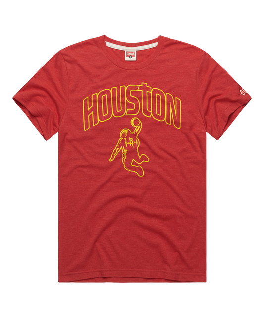 Men's Houston Rockets Homage Dunkstronaut T-Shirt