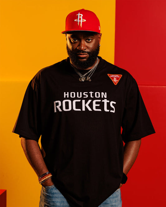 Men's Houston Rockets Mitchell & Ness Head Coach T-Shirt