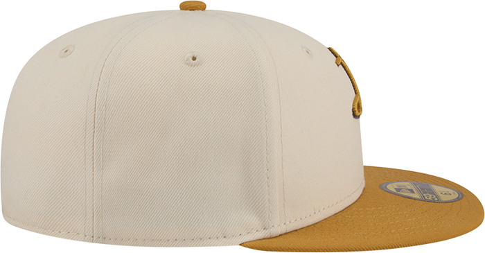 Men's Houston Rockets New Era 59FIFTY Color Pack Fitted Cap (Cream)