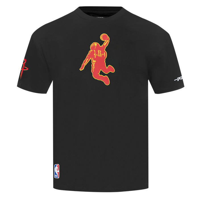 Men's Houston Rockets Pro Standard Drop Shoulder T-Shirt (Black)