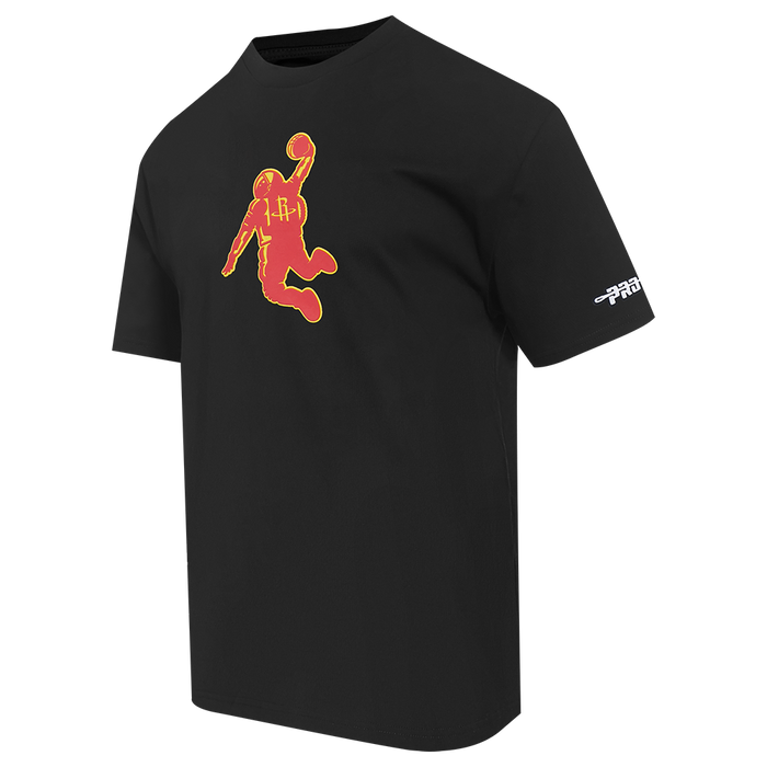 Men's Houston Rockets Pro Standard Drop Shoulder T-Shirt (Black)