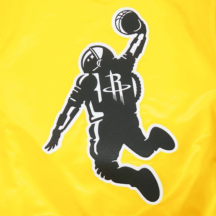 Men's Houston Rockets Pro Standard Satin Jacket (Yellow)