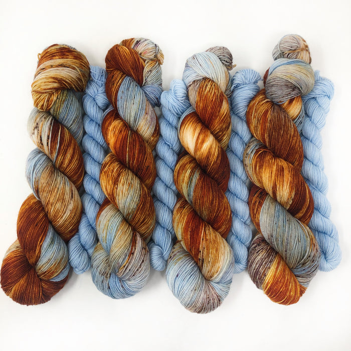 Mesa- sock yarn with mini - wholesale