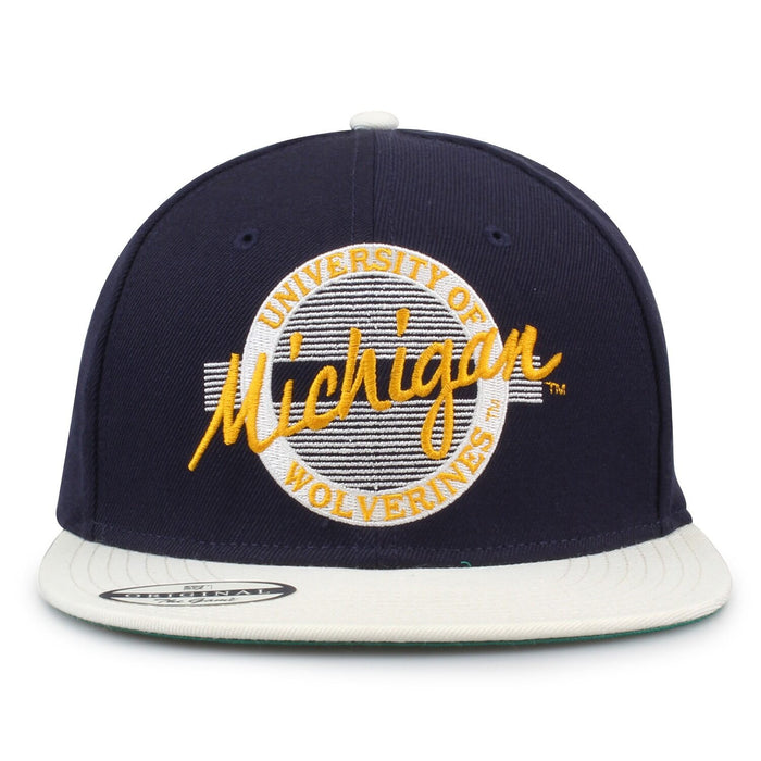 Michigan Flat Brim Snapbacks