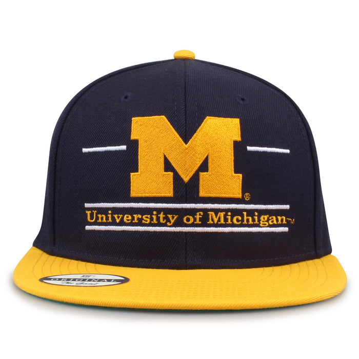 Michigan Flat Brim Snapbacks