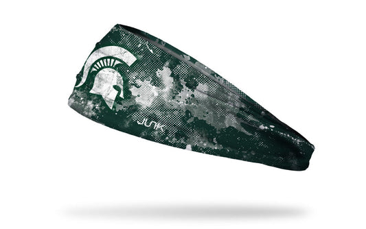Michigan State University: Grunge Green Big Bang Lite Headband - View 1