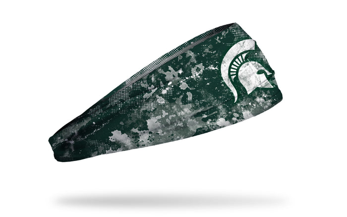 Michigan State University: Grunge Green Big Bang Lite Headband - View 2