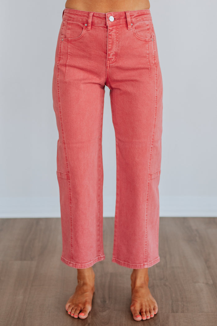 Milan Risen Jeans - Brick