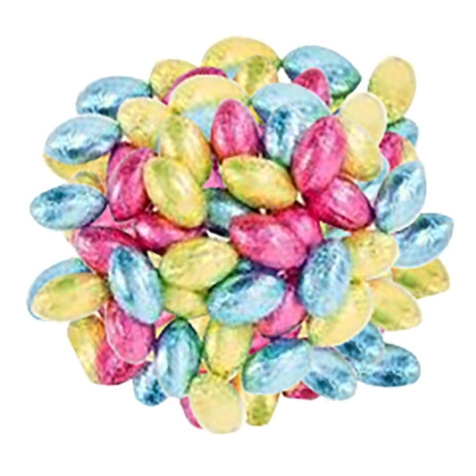 Milk Chocolate Foiled Eggs Candy - 10 LB