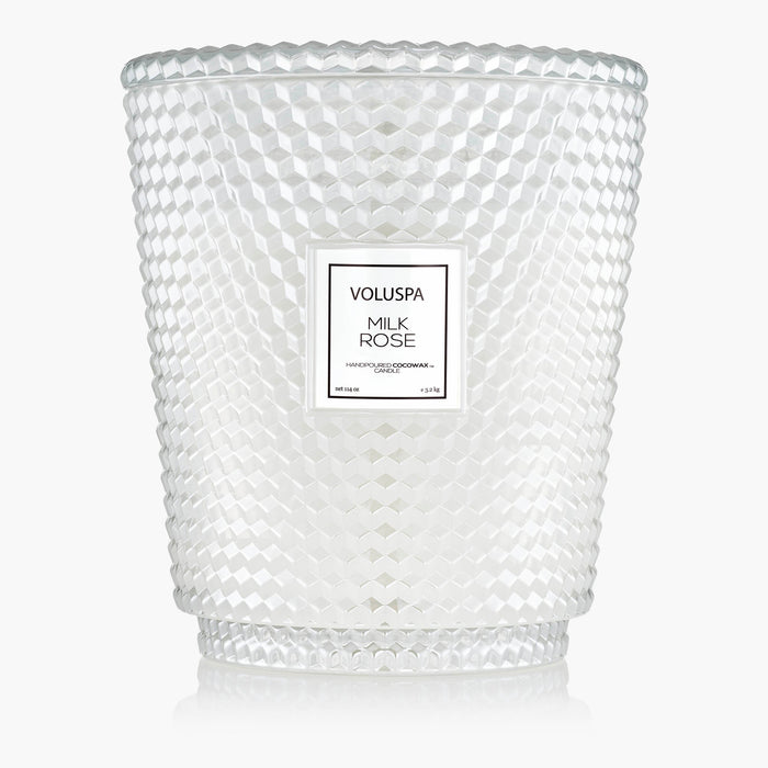Milk Rose - 5 Wick Hearth Candle