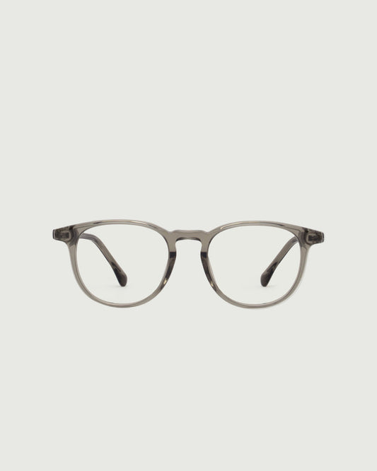 Bonsai::Miller Eyeglasses round Gray acetate front