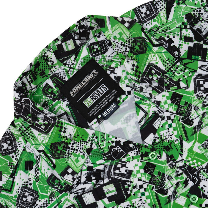 RSVLTS RSVLTS® Minecraft "Explosive Encounters" Women's _ KUNUFLEX Short Sleeve Shirt Minecraft "Explosive Encounters" Women's _ KUNUFLEX Short Sleeve Shirt