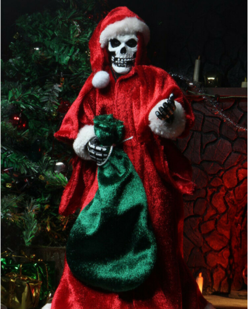 Misfits Fiend Skeleton Christmas Rare Santa Claus Collectible