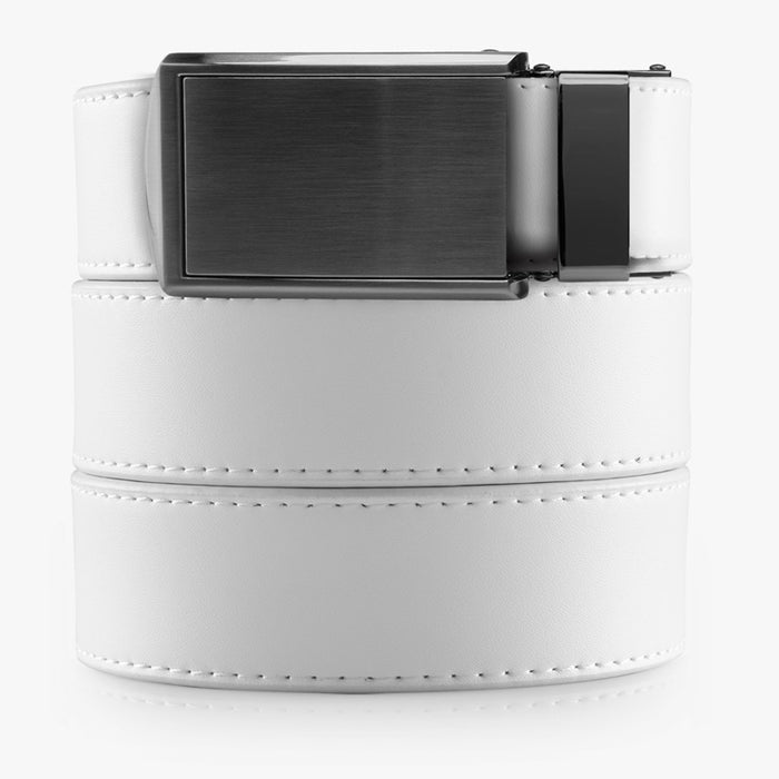 White Faux Leather