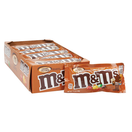 M&M's Caramel Cold Brew Chocolate Candy - 24 Count